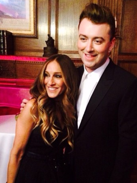 Sam Smith and Sarah Jessica Parker