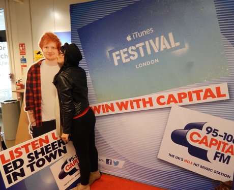 Capital FM At Manchester Ikea - Ed Sheeran Give Aw