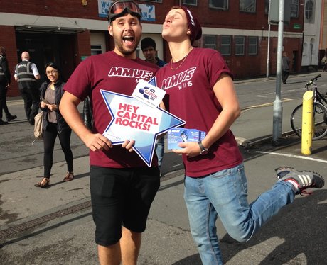Capital FM at Manchester Met University Freshers F