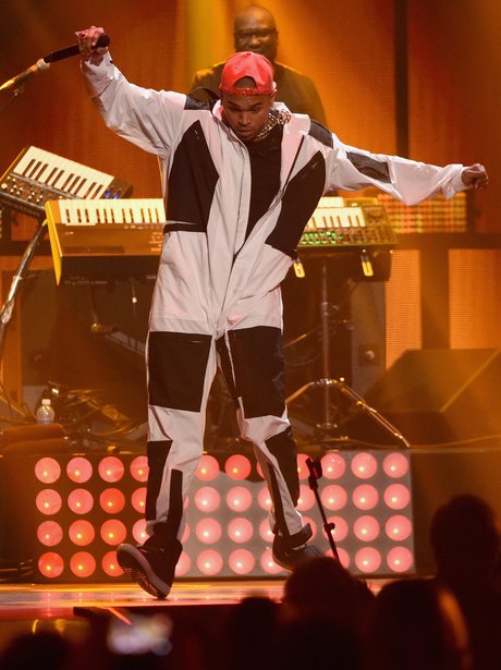 Chris Brown iHeart Radio 2014