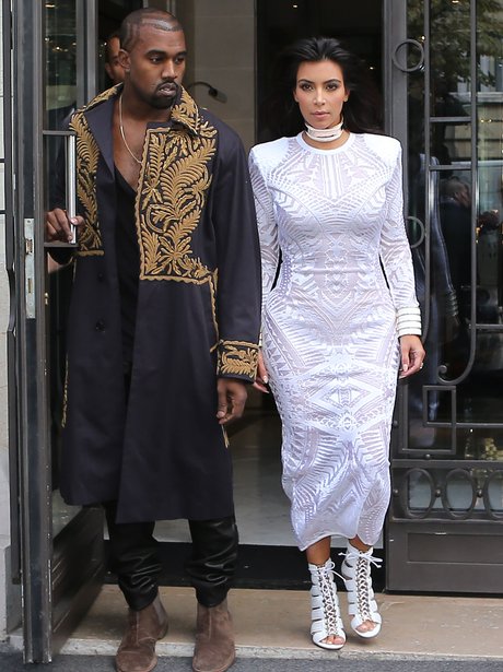 Kim Kardashian and Kanye West