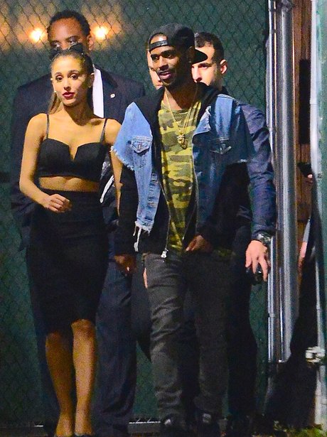 Ariana Grande and Big Sean Holding Hands