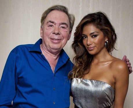 Nicole Scherzinger and Andrew Lloyd Webber