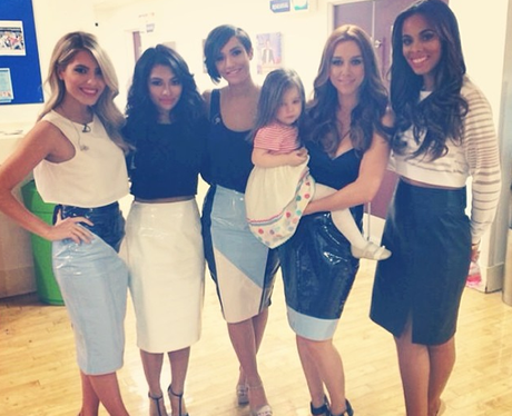 The Saturdays and Baby Aiofe