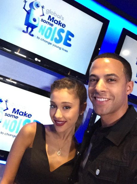 Ariana Grande Marvin Humes Make Some Noise