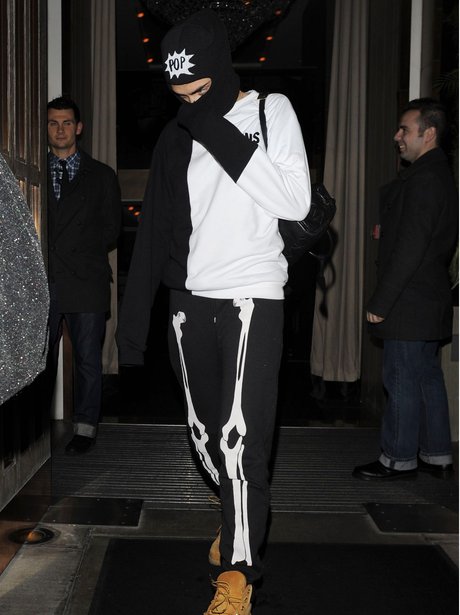 Cara Delevingne wearing a 'Pop' Balaclava