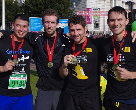 Cardiff Half Marathon - Finish (Part 1)