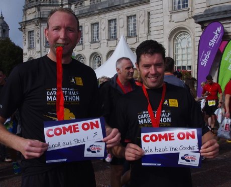 Cardiff Half Marathon - Finish (Part 1)