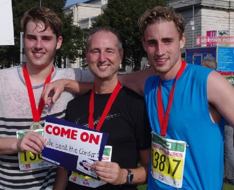 Cardiff Half Marathon - Finish (Part 1)