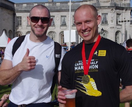 Cardiff Half Marathon - Finish (Part 1)