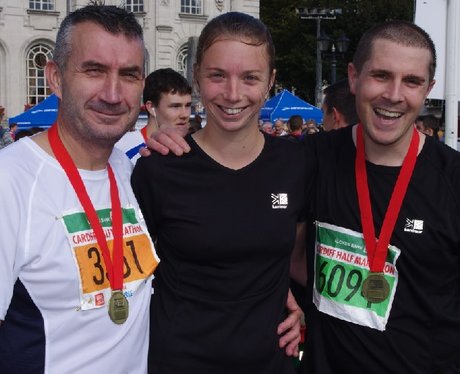 Cardiff Half Marathon - Finish (Part 1)