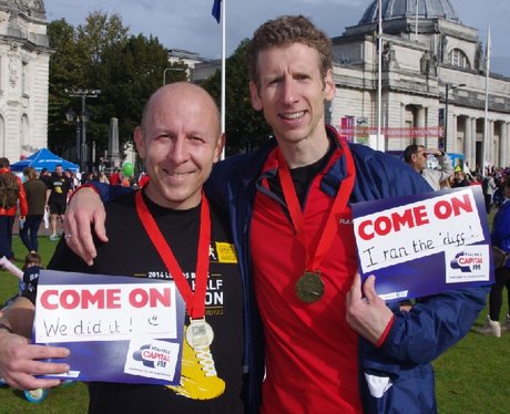 Cardiff Half Marathon - Finish (Part 1)