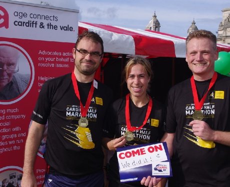 Cardiff Half Marathon - Finish (Part 1)