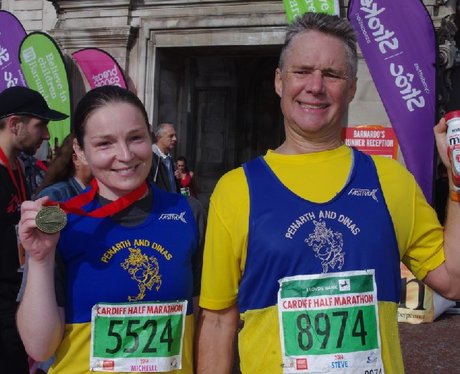 Cardiff Half Marathon - Finish (Part 1)