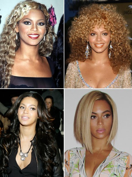 Beyonce's hair transformations