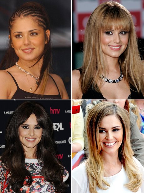 Cheryl Fernandez-Versini's hair transformations