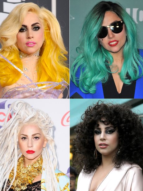 Lady Gaga Pop Star Hair Transformations 18 Must See Female
