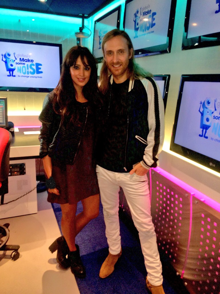 David Guetta with Max