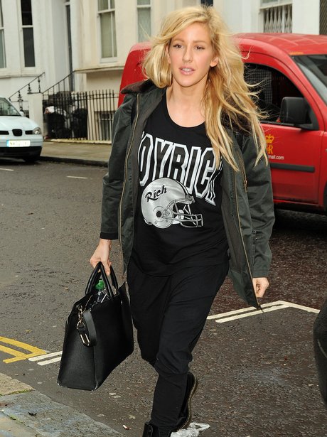 Ellie Goulding Dresses Down All