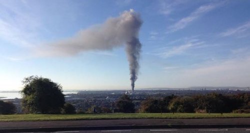 Portsmouth scrap metal fire