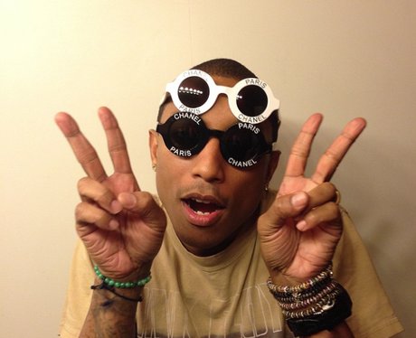 Pharrell Williams selfie instagram