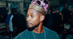 Usher with a crown