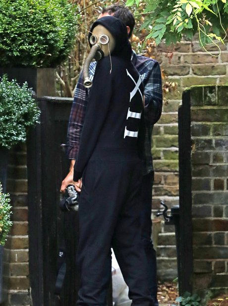 Cara Delevingne Disguise Gas Mask