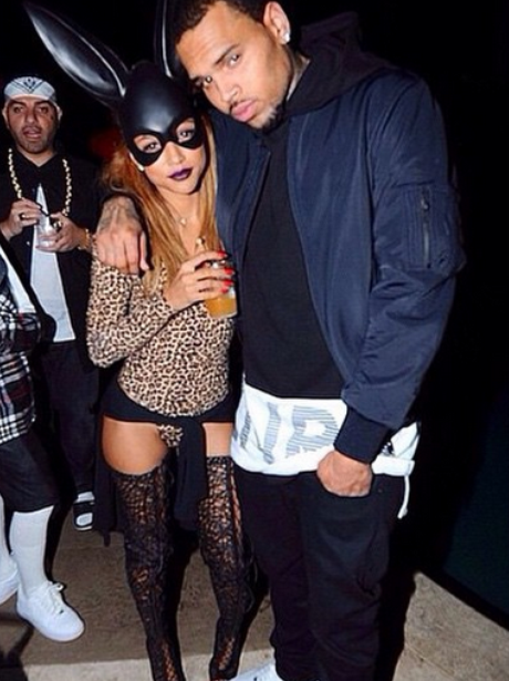Chris Brown karrueche tran Instagram