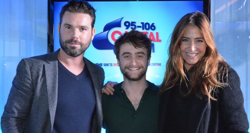 Daniel Radcliffe with Dave Berry & Lisa Snowdon