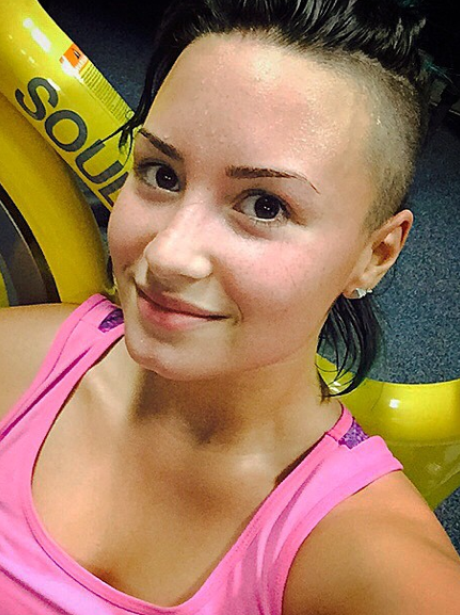Demi Lovato No Make-Up Instagram