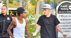 Justin Bieber and Lil Twist 