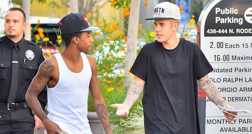 Justin Bieber and Lil Twist 