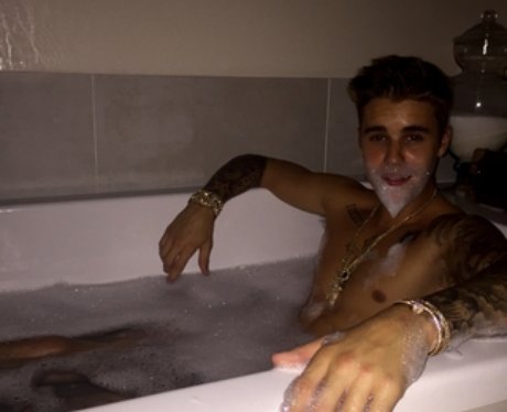 Justin Bieber Bath 