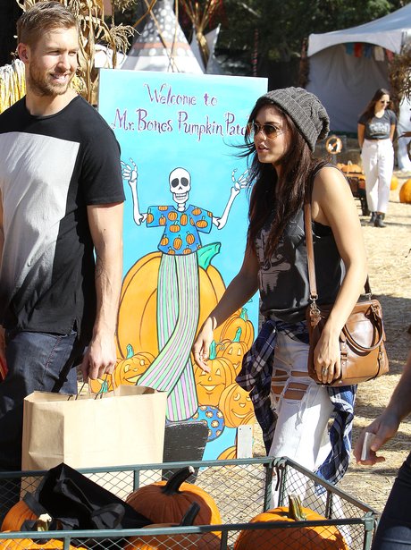 Calvin Harris and rumoured girlfriend Aarika Wolf