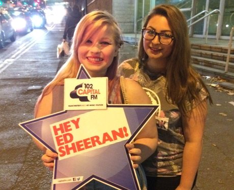 Capital FM at Ed Sheeran