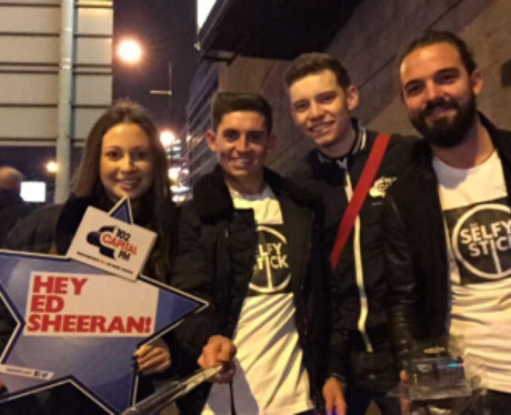 Capital FM at Ed Sheeran