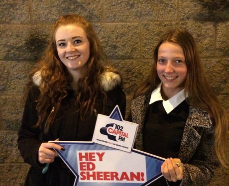 Capital FM at Ed Sheeran