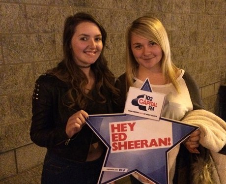 Capital FM at Ed Sheeran