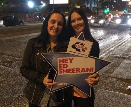 Capital FM at Ed Sheeran