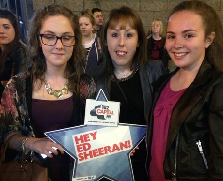Capital FM at Ed Sheeran