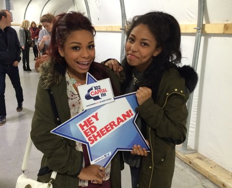 Capital FM at Ed Sheeran