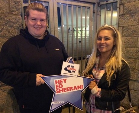 Capital FM at Ed Sheeran