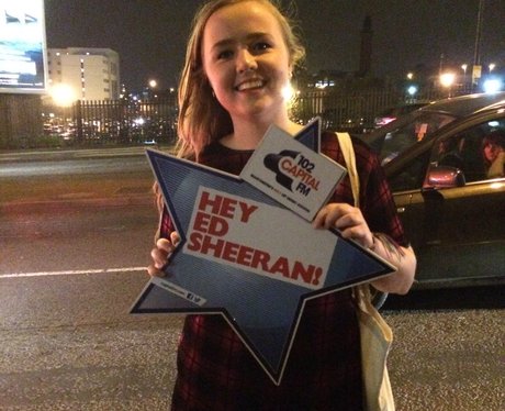 Capital FM at Ed Sheeran