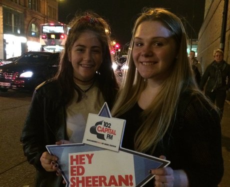Capital FM at Ed Sheeran