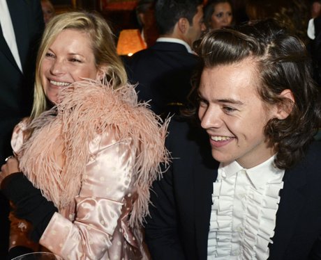 Harry Styles and Kate Moss