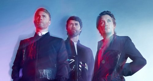 Take That with the three remaining members