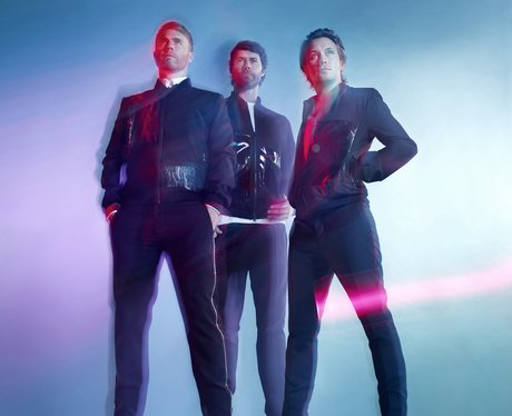 Take That with the three remaining members