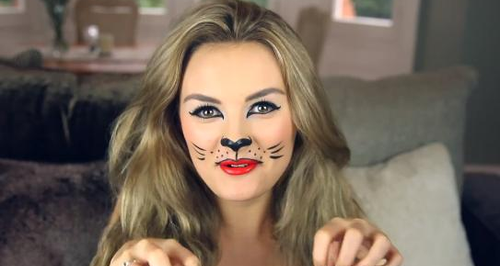 diy cat makeup