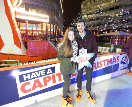 Capital FM at Spinningfields Ice Rink - Saturday 8