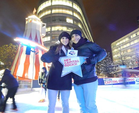 Capital FM at Spinningfields Ice Rink - Saturday 8